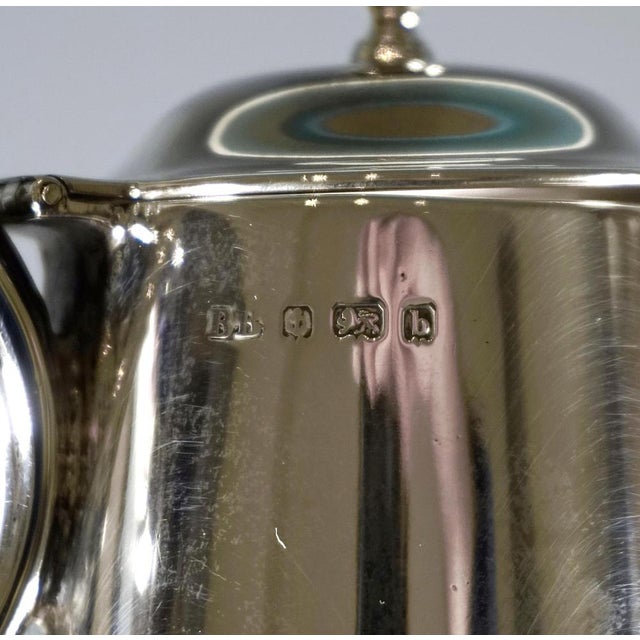 Silver Art Nouveau Carafes with Silver Mounts attributed to Barker Brothers Birmingham 1901, Set of 2 For Sale - Image 8 of 9