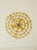 Vintage Murano Glass Fruit Chandelier, 58 Drops, Gilt Metal, 4-Light, 1970s For Sale - Image 9 of 9