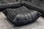 Black Michel Ducaroy for Ligne Roset Togo 4pc Black Leather Modular Sofa Set For Sale - Image 8 of 9