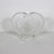 1980s Vintage Mikasa Glass Heart Picture Frame Footed or Standing With Ribbed Back For Sale - Image 5 of 9