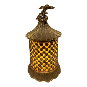 Vintage Matson Gold Tone Electric Vanity Light Lamp