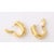 Metal David Webb Gold and Diamond Clip-on With Post Earrings - A Pair of 2 For Sale - Image 7 of 10