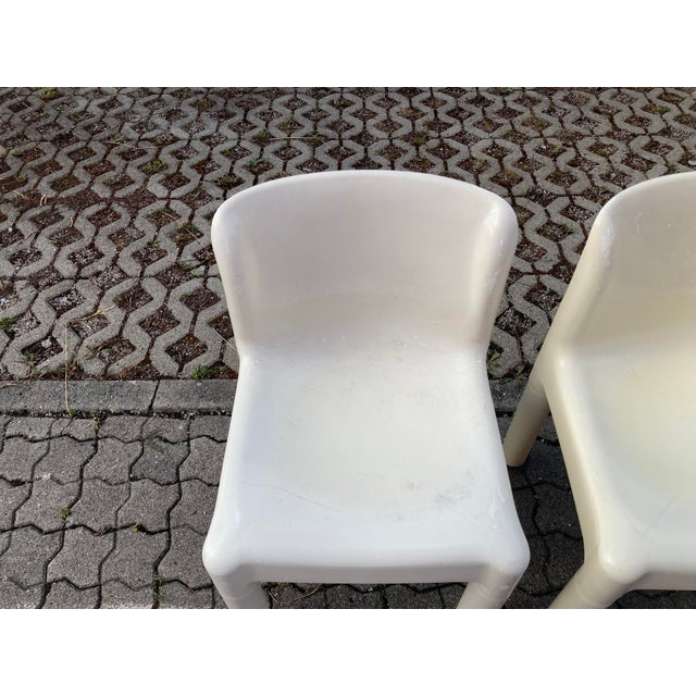 Model 4875 Dining Chair by Carlo Bartoli for Kartell, 1980, Set of 4 For Sale - Image 6 of 18