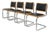 Mid 20th Century Black Vinyl Cesca Chairs For Sale