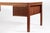 Danish Mahogany Executive Desk by Søborg Møbler, Mid Century Modern Desk For Sale - Image 13 of 16