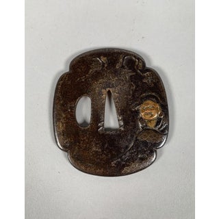 Tsuba Mokko-gatta Edo period (1603-1868) Japan 18th Century For Sale
