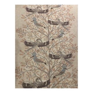 Katie Leede "Isis" Bird Print Fabric For Sale