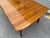 Mid-Century Modern 1950's Solid Walnut Dining Table + Leaves + Pad Protector by Bissman Furniture For Sale - Image 12 of 18