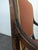Restoration Mahogany Armchair with Curved Armrests and Orange Fabric For Sale - Image 5 of 10