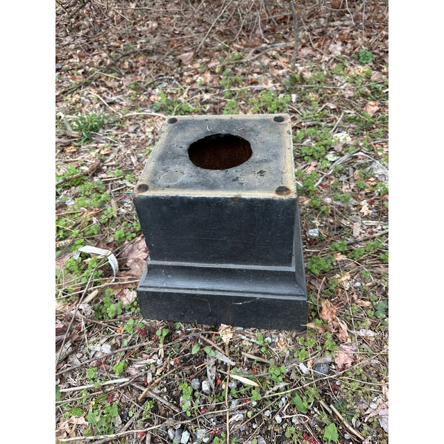 19th Century Victorian Garden Urns Planters - Set of 2 For Sale - Image 10 of 12