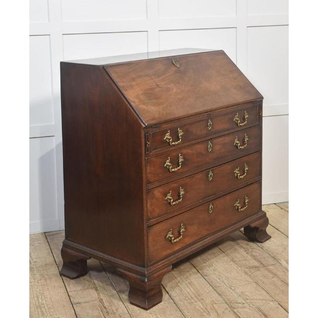 George III Mahogany Bureau For Sale - Image 6 of 15
