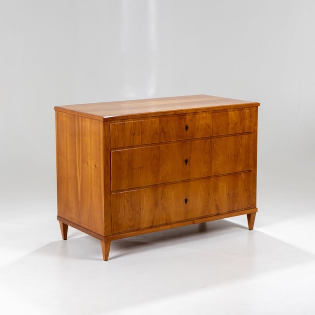 Early 19th Century Biedermeier Chest of Drawers, 1820 For Sale - Image 5 of 10