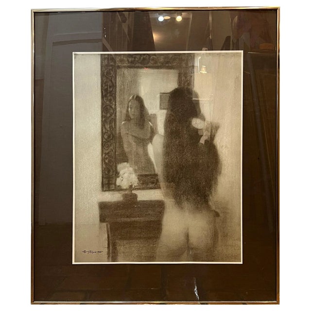 Large Signed Nude by Stilson Circa 1966 For Sale - Image 13 of 13
