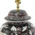 A Pair of Vintage Brunschwig & Fils Cadiz Table Lamps - Black and Cream Ceramic With Boar and Deer Motifs For Sale - Image 9 of 14