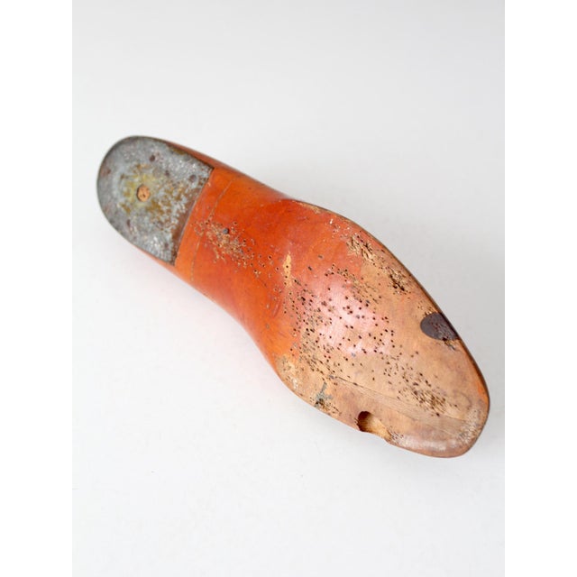 Antique Wooden Shoemaker's Shoe Last For Sale - Image 13 of 15