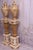 Metal Pair of Large Neoclassical Beige Marble and Ormolu Bronze Urn Amphorae With Matching Pedestals For Sale - Image 7 of 16