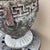 Sculpture Materials Antique Greek Key Cast Concrete Garden Planter/Jardiniere With Grape Clusters For Sale - Image 7 of 12