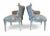 Maison Jansen 1950s Regency Asymmetrical Boudoir or Parlor Chairs - A Pair For Sale - Image 4 of 12