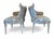 Maison Jansen Vintage Regency Asymmetrical Boudoir or Parlor Chairs - a Pair For Sale - Image 4 of 12