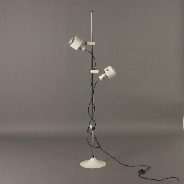 Vintage Floor Lamp in Aluminium, Italy, 1970s For Sale - Image 5 of 10