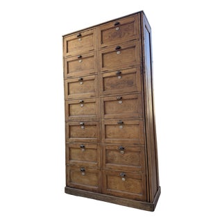 Vintage Drop-Down Trade Cabinet, 1950 For Sale