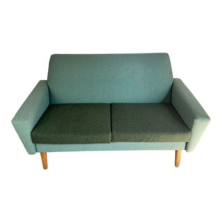 Wool 2-Seater Sofa, Denmark, 1960s For Sale