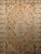 Persian Tabriz Rug, Hand-Knotted Wool & Silk, Floral Design Taupe & Pale Green, 7x10 For Sale - Image 12 of 18