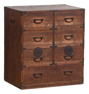 Antique Japanese Tansu Chest of Drawers
