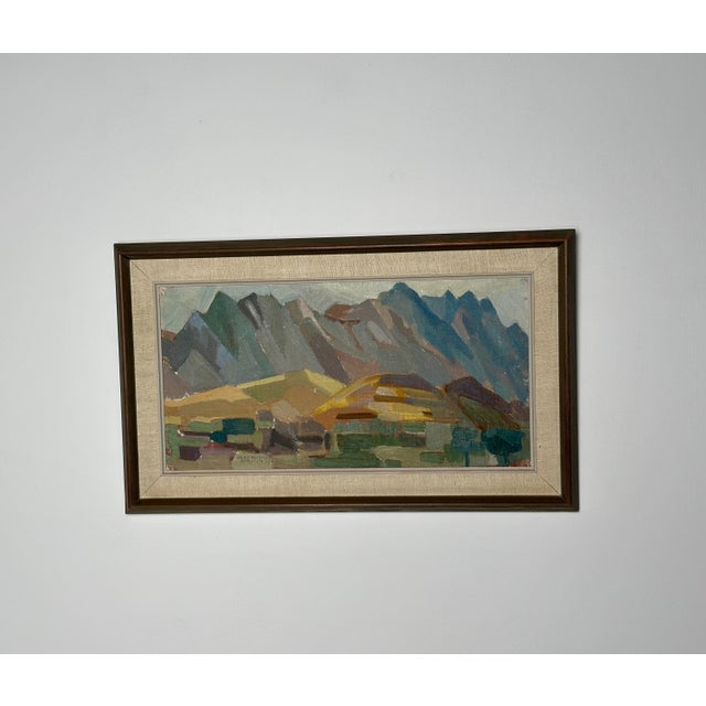 Arne Bohman, Spain, 1961, Oil on Panel, Framed For Sale - Image 11 of 17
