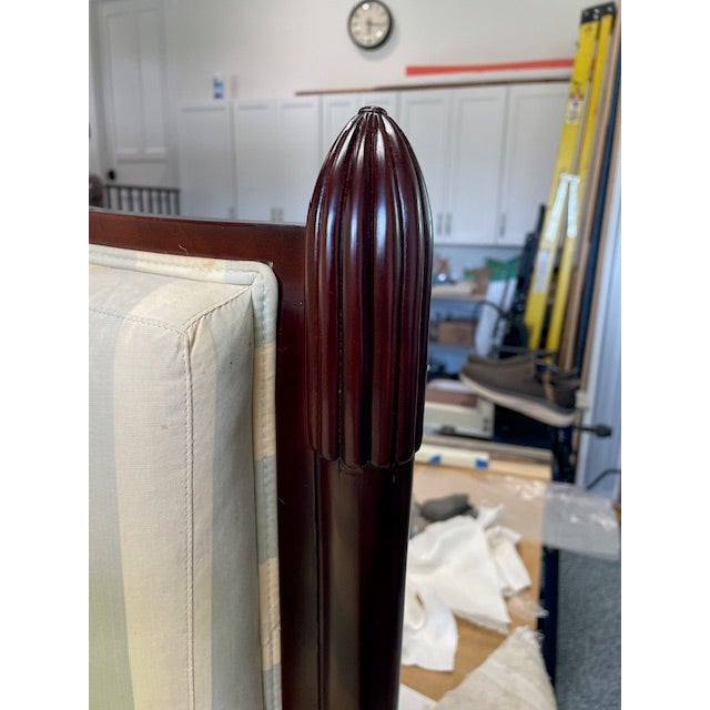 1980s 1970s Matched Club Chairs Made by Baker the Barbra Barry Line. For Sale - Image 5 of 12