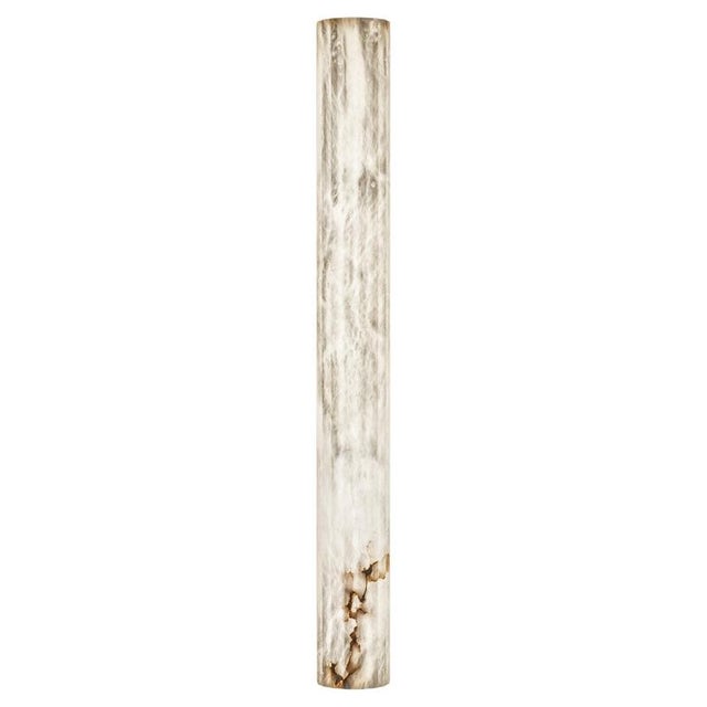 Large Roller WS Wall Lamp by United Alabaster For Sale - Image 16 of 16