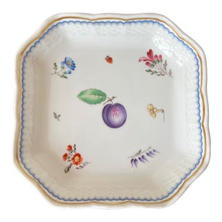 Vintage Richard Ginori 'Italian Fruit' /'Antico Doccia' Dish-Italy For Sale