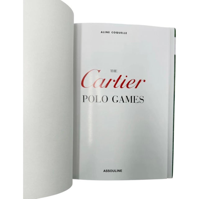 English Vintage Cartier Polo Games Aline Coquelle 2006 Assouline Hardcover Book For Sale - Image 3 of 17