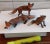 Vintage Austrian Bronze Fox Family Figurines For Sale - Image 11 of 11