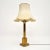 A large and impressive vintage brass table lamp, in the antique neoclassical style. This was made in England & it dates...