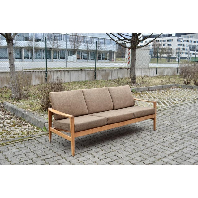 1960s Mid-Century Sofa by Hartmut Lohmeyer for Wilkhahn, 1960s For Sale - Image 5 of 18