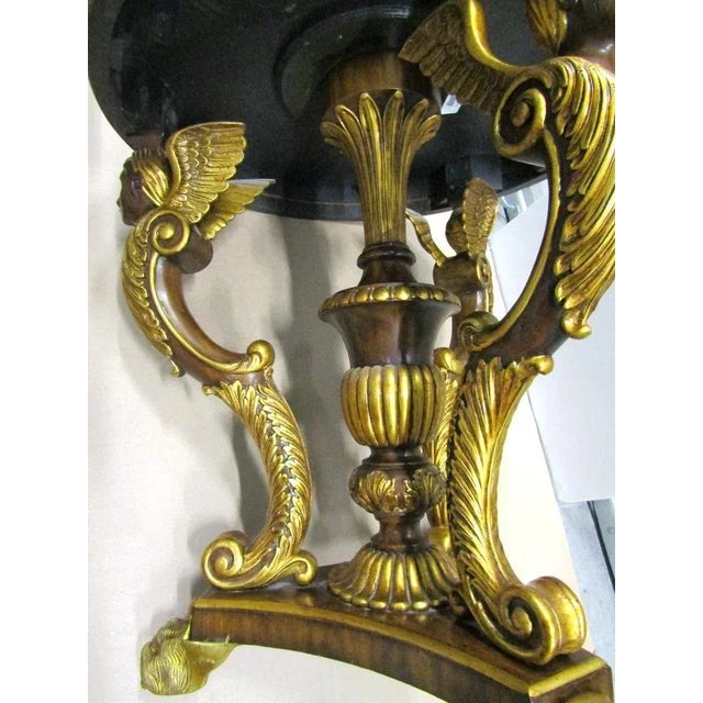 Maitland-Smith Egyptian Revival Dining Table With Winged Creatures Claw Feet 1980s For Sale - Image 17 of 18