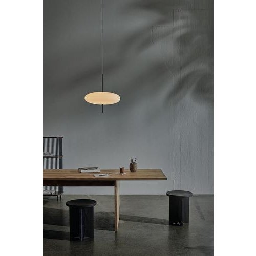 Metal Model 2065 Lamp with Black and White Diffuser by Gino Sarfatti for Astep For Sale - Image 7 of 18