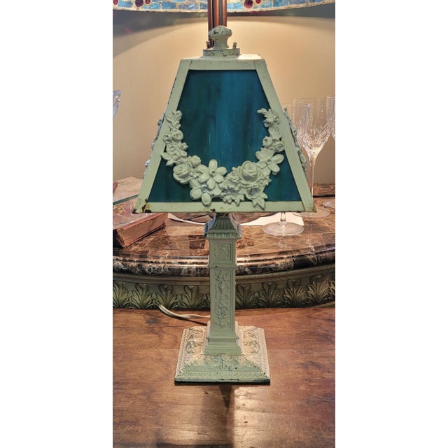 1920s 1920s Art Deco French Small Desk Lamp For Sale - Image 5 of 10