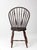 Brown Antique 19th Century Brace Back Windsor Chair For Sale - Image 8 of 17
