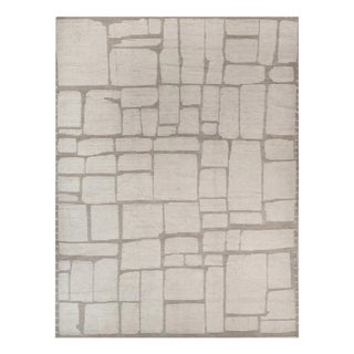 Knotted Rug in Wool by DSV Carpets For Sale