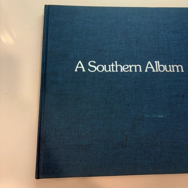 A Southern Album Signed First Edition Vintage Blue Hardcover Coffee Table Book For Sale - Image 4 of 9