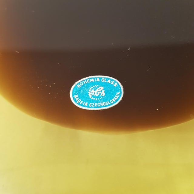 Bohemian Vase by Miroslav Klinger, 1960s For Sale - Image 11 of 12