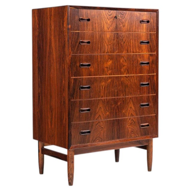 Large Scandinavian Chest of Drawers in Rosewood, Denmark, 1960 For Sale - Image 14 of 14