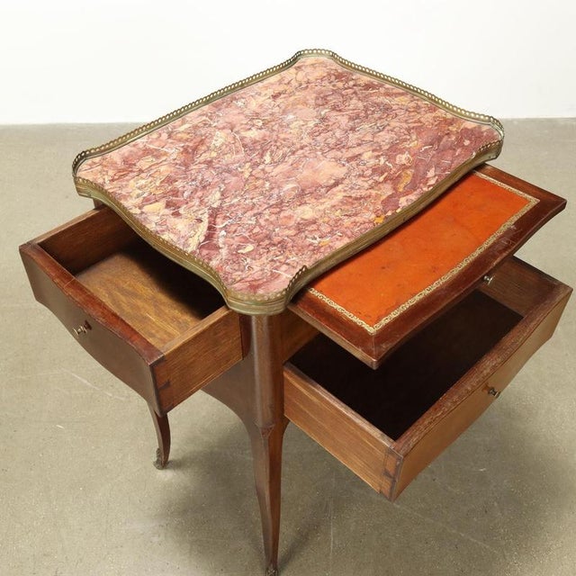 Mahogany Side Table, France, Early 20th Century For Sale - Image 3 of 10