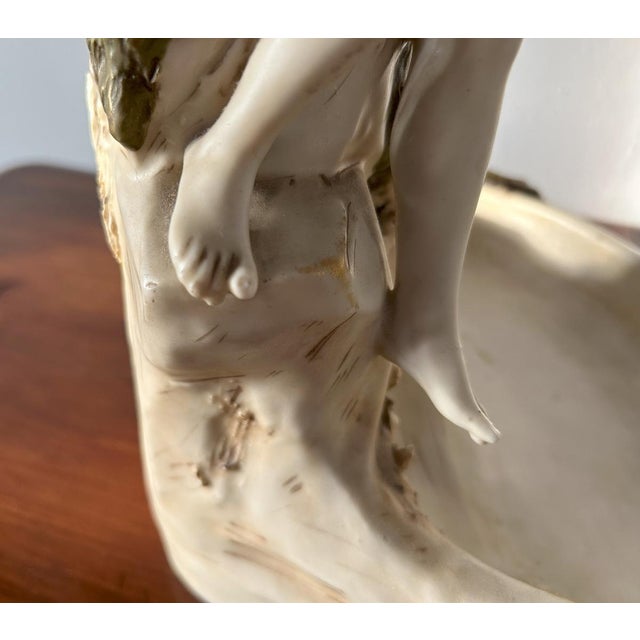 1920s Art Nouveau The Lovers Porcelain Sculpture Group fromRoyal Dux Bohemia, 1910-1920s For Sale - Image 5 of 18