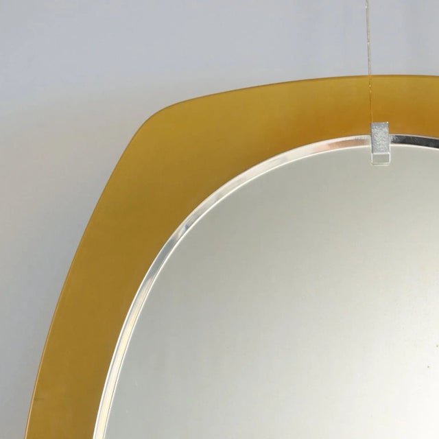 Oval Wall Mirror, 1960s For Sale - Image 3 of 13