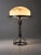 Early 20th Century Swedish Arts and Crafts Hammered Iron Table Lamp For Sale - Image 5 of 7