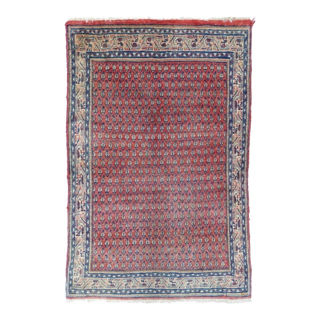 Vintage Saraband Rug 3' x 5' For Sale