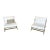 Harbour Outdoor "Nature Boy" Teak Easy Chairs — Set of 2 For Sale